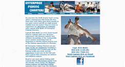 Desktop Screenshot of enterprisefishingcharters.com